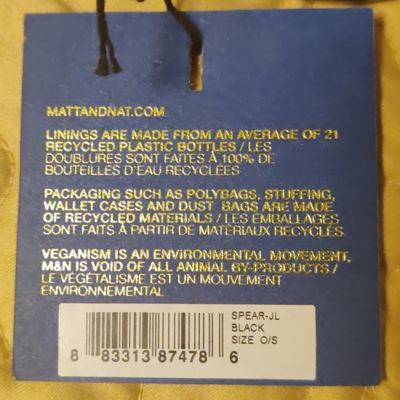 SALE 2/$29 Matt and Nat black and gold lacquer bracelet - Picture 6 of 12